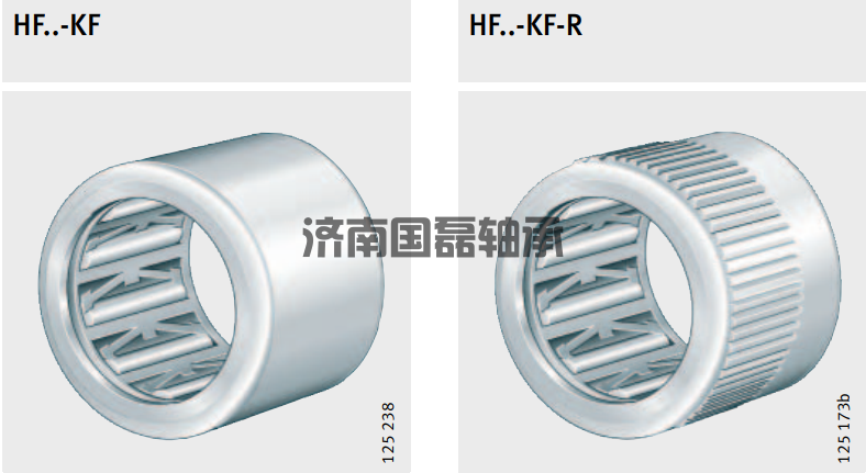 INA冲压外圈滚针离合器转换频率和转换精度